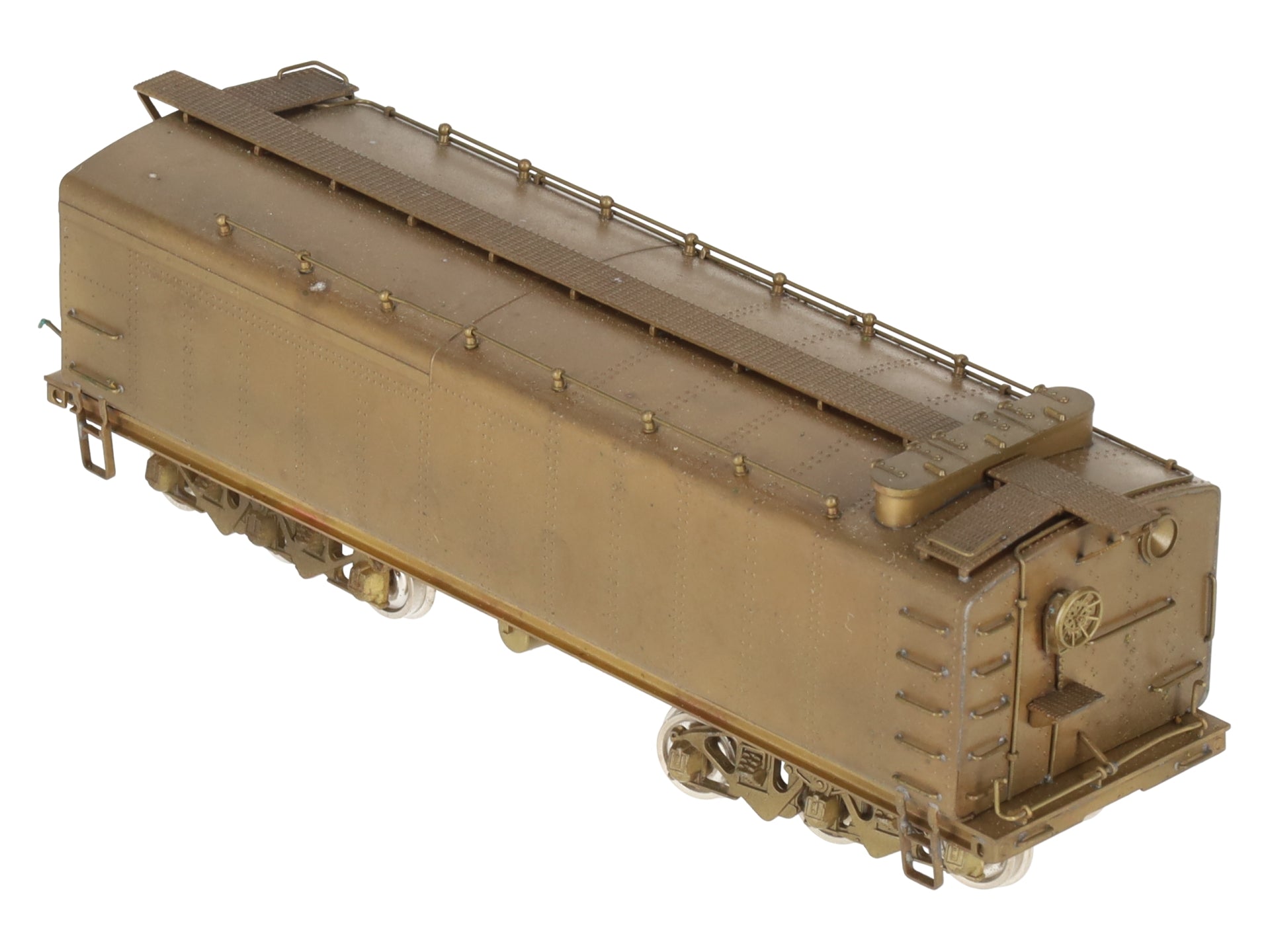 Northwest Short Line NWAX72 HO BRASS N&W Auxiliary Tender- Unpainted VG/Box