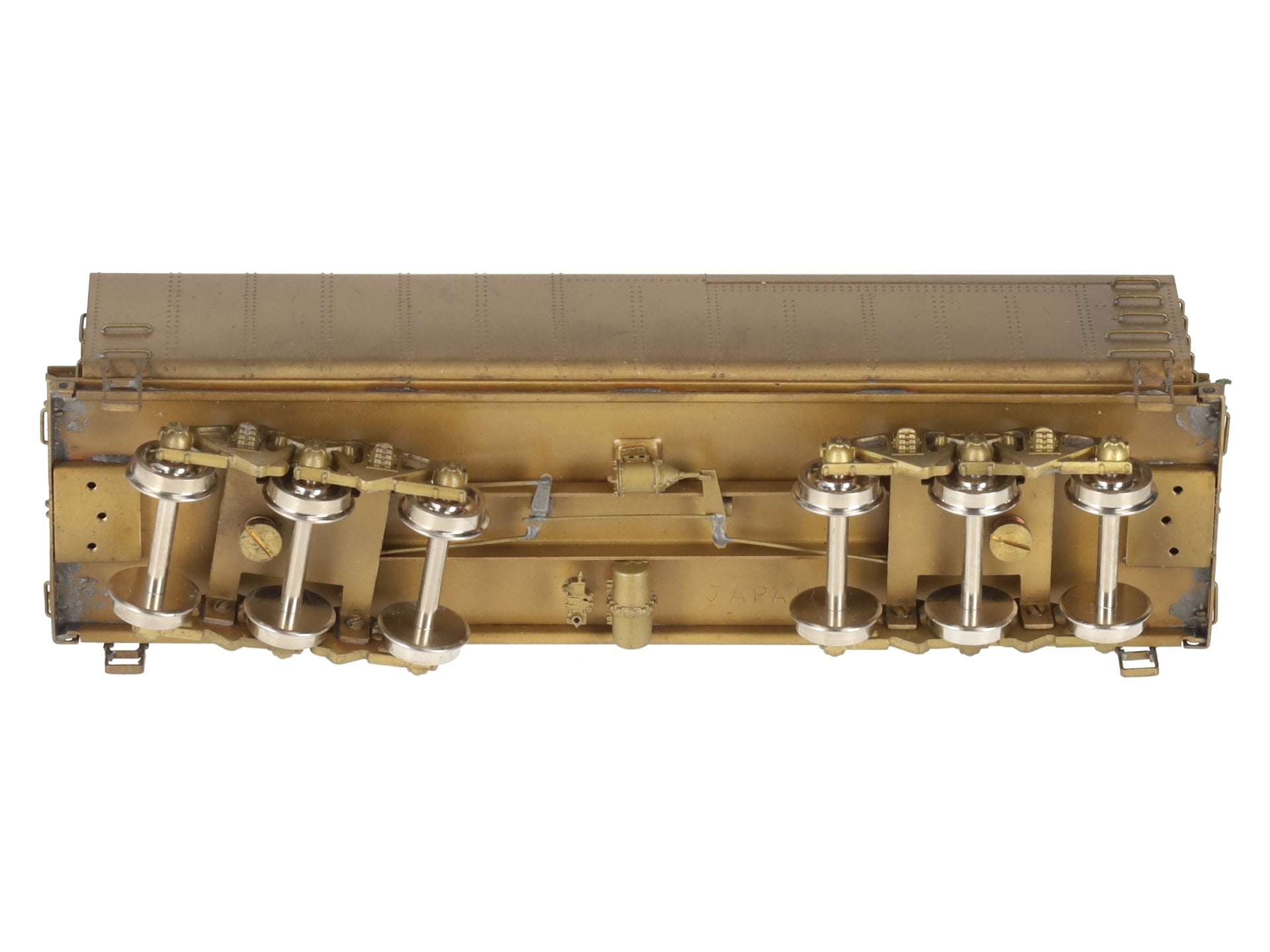 Northwest Short Line NWAX72 HO BRASS N&W Auxiliary Tender- Unpainted VG/Box