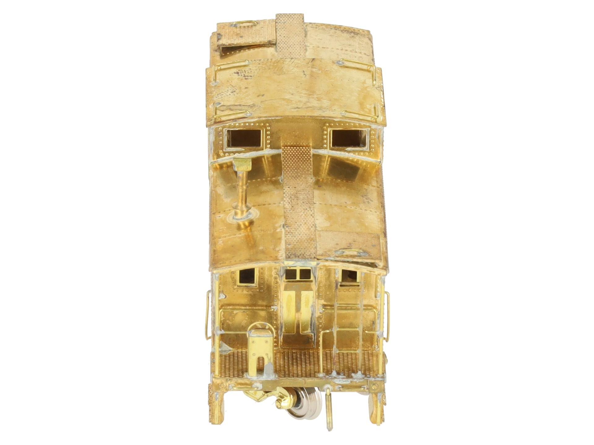 Westside Model Co. HO Scale BRASS Norfolk & Western Steel Caboose- Unpainted/Box
