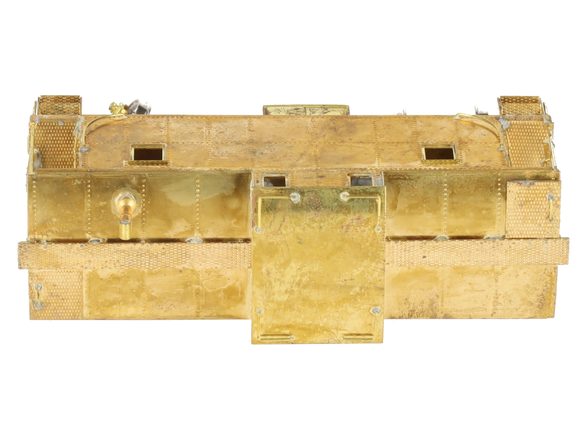 Westside Model Co. HO Scale BRASS Norfolk & Western Steel Caboose- Unpainted/Box