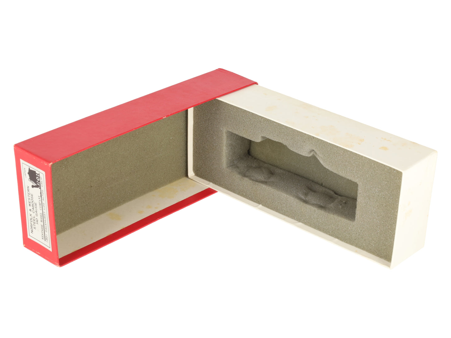 Westside Model Co. HO Scale BRASS Norfolk & Western Steel Caboose- Unpainted/Box