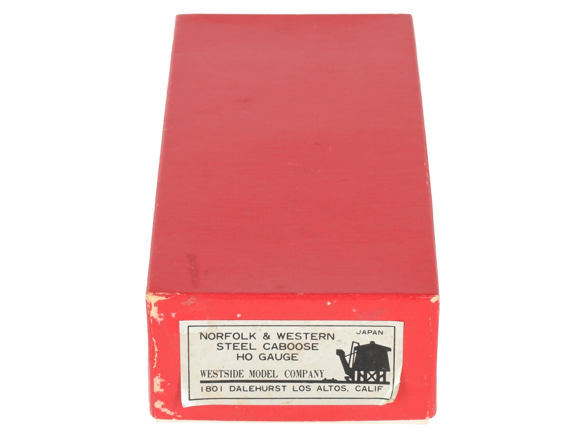 Westside Model Co. HO Scale BRASS Norfolk & Western Steel Caboose #7625- Painted/Box