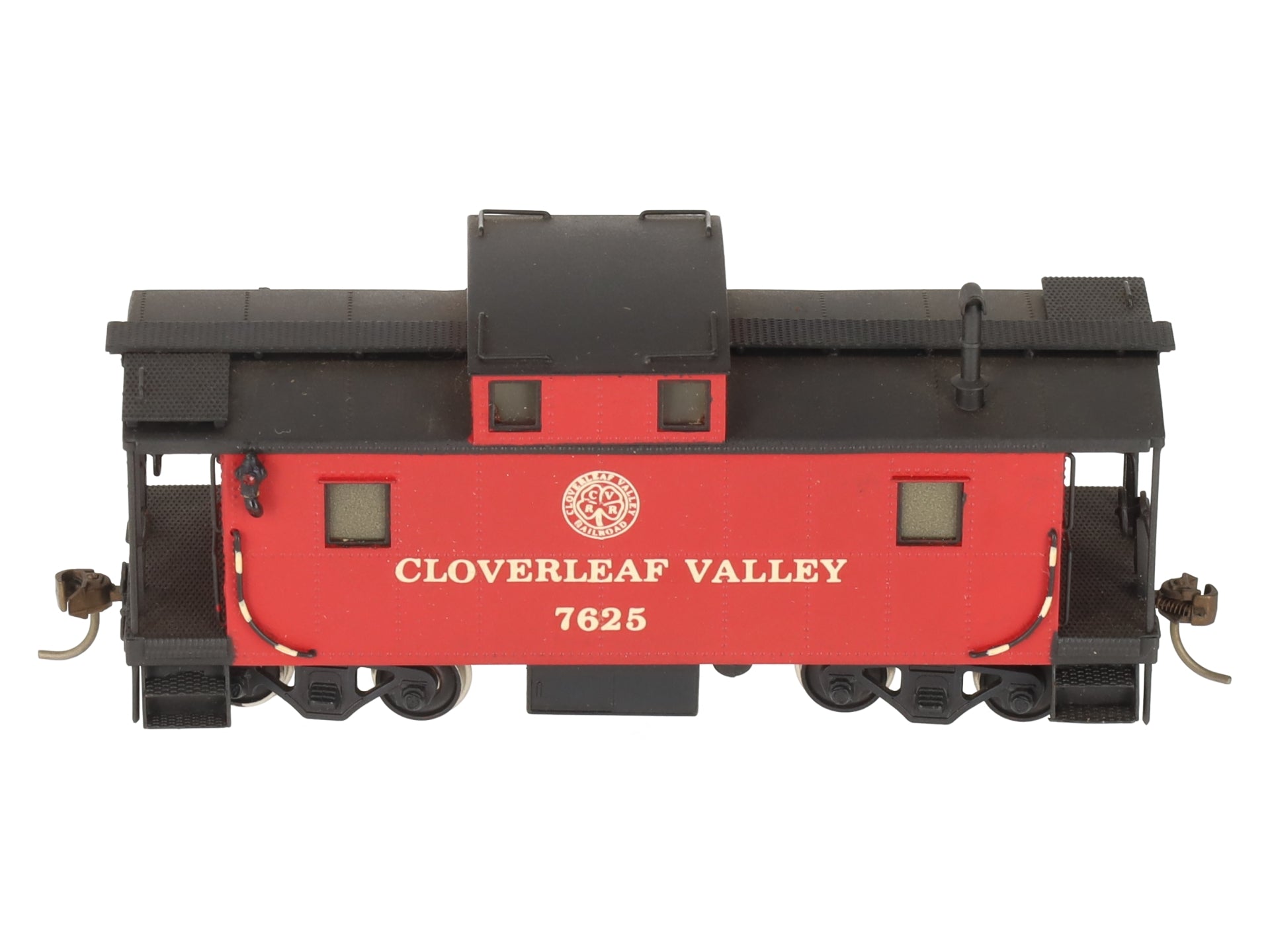 Westside Model Co. HO Scale BRASS Norfolk & Western Steel Caboose #7625- Painted/Box