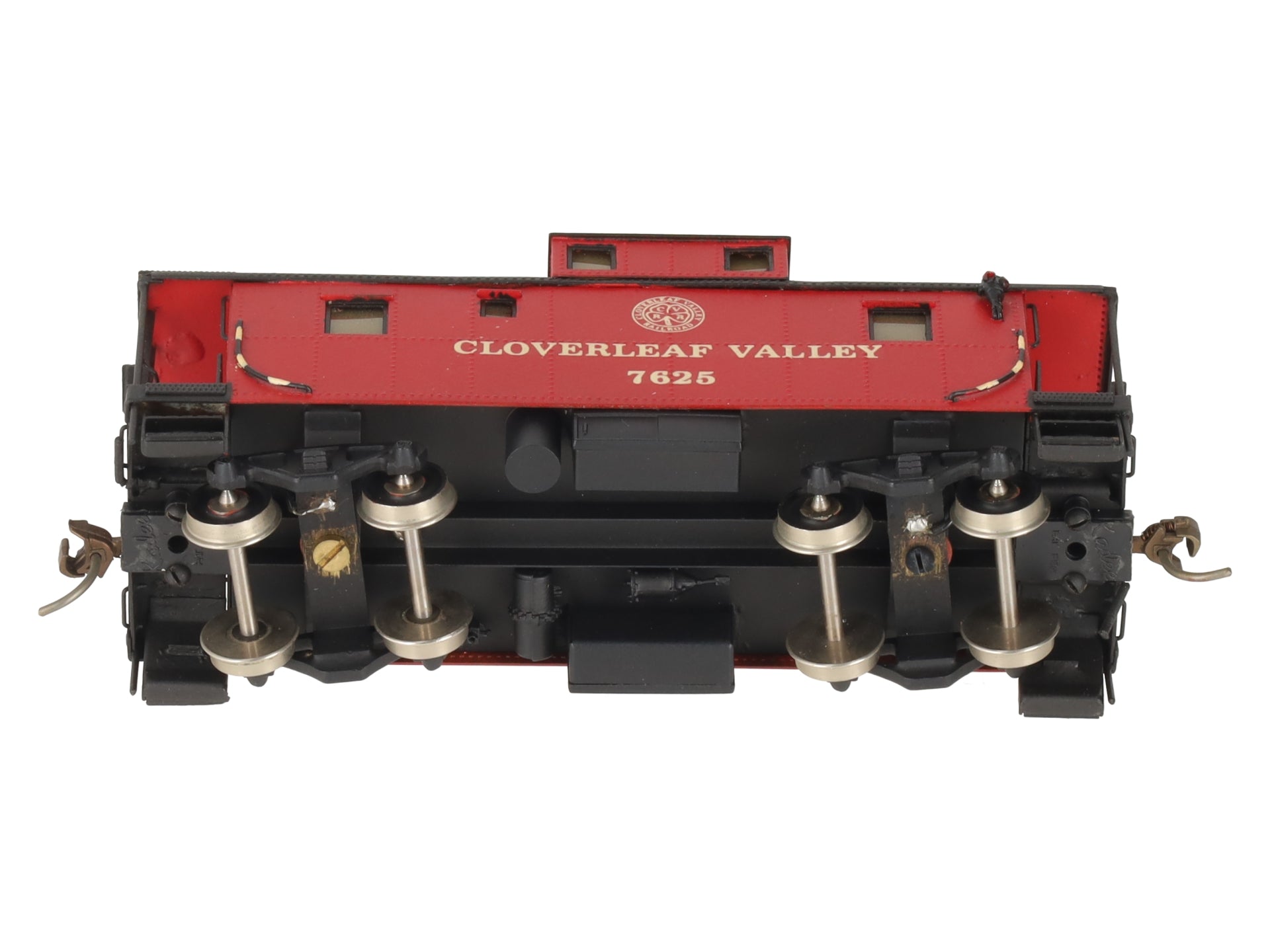 Westside Model Co. HO Scale BRASS Norfolk & Western Steel Caboose #7625- Painted/Box