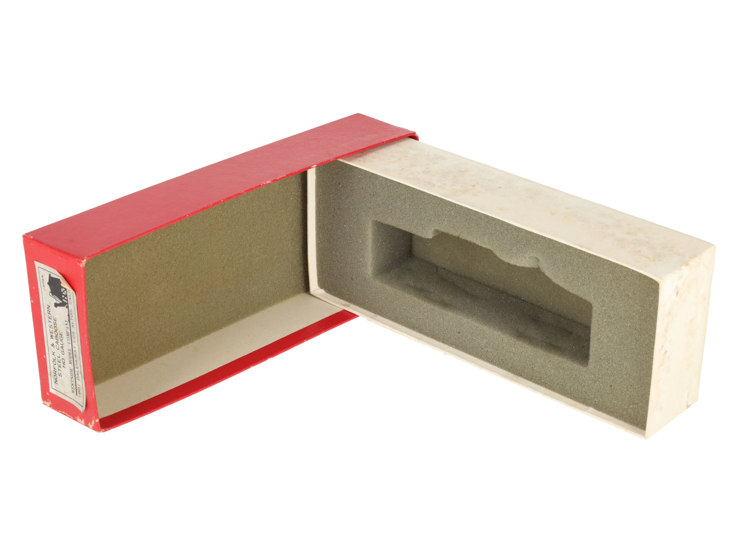 Westside Model Co. HO Scale BRASS Norfolk & Western Steel Caboose #7625- Painted/Box