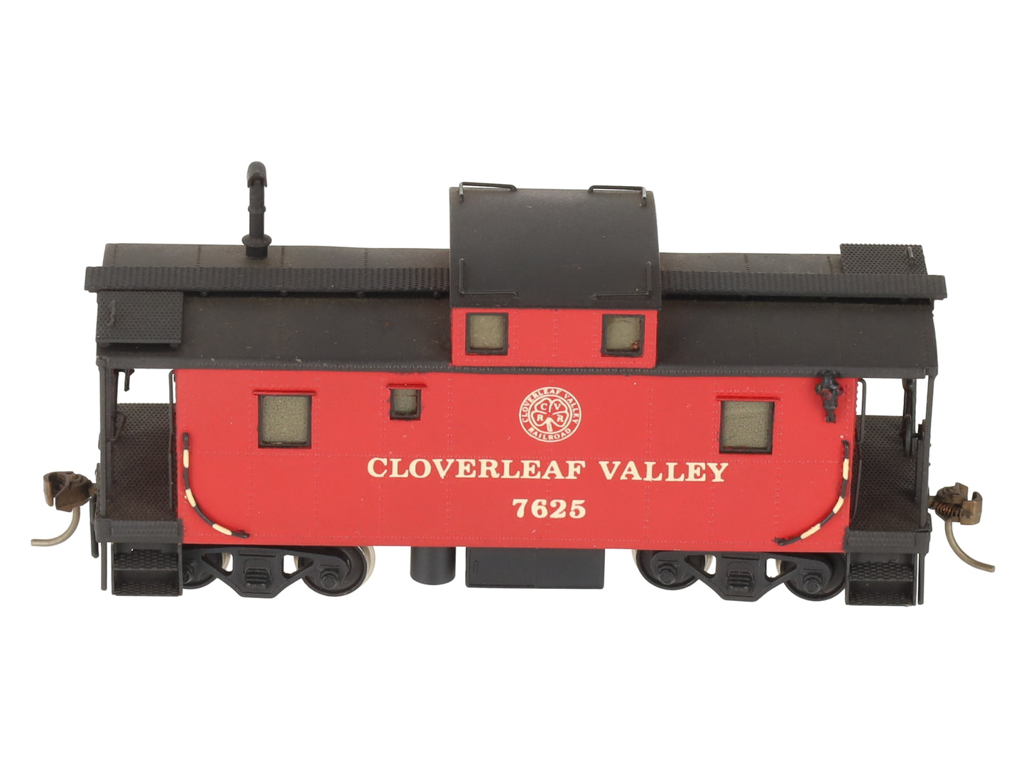 Westside Model Co. HO Scale BRASS Norfolk & Western Steel Caboose #7625- Painted/Box