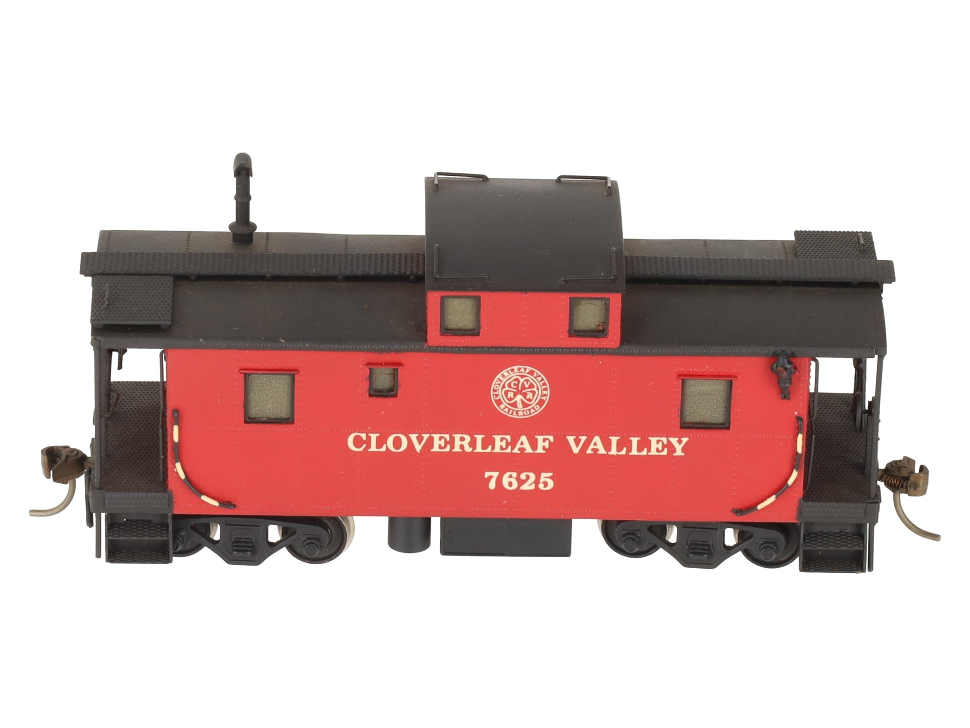 Westside Model Co. HO Scale BRASS Norfolk & Western Steel Caboose #7625- Painted/Box