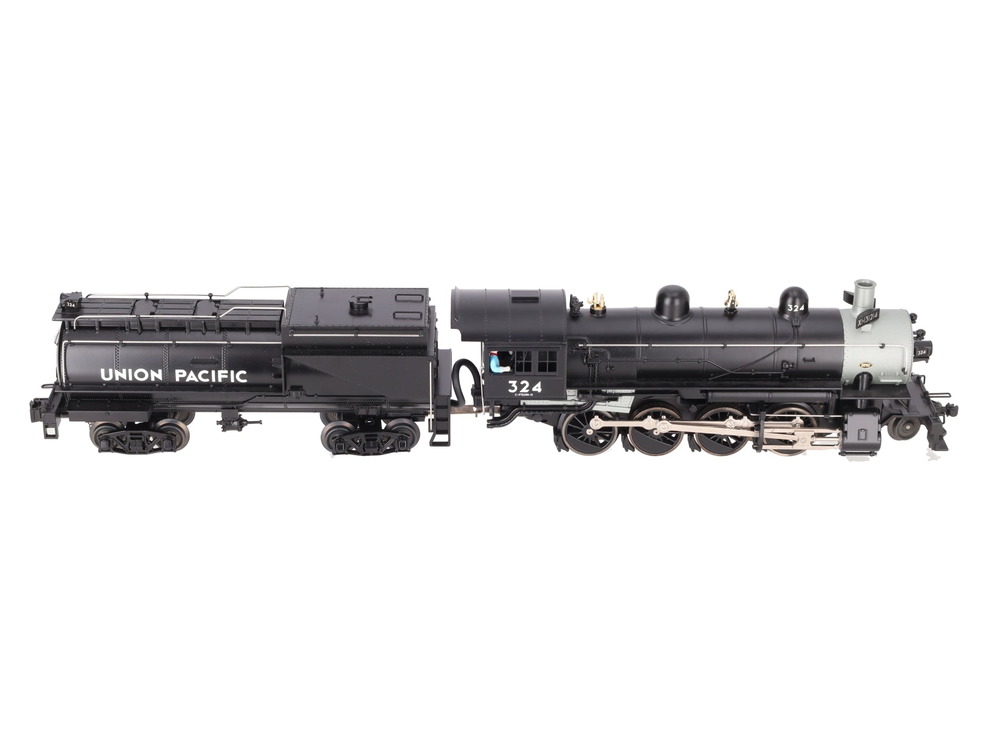Lionel 6-28038 O Union Pacific 2-8-0 Consolidation Steam Loco & Tender #324 EX/Box
