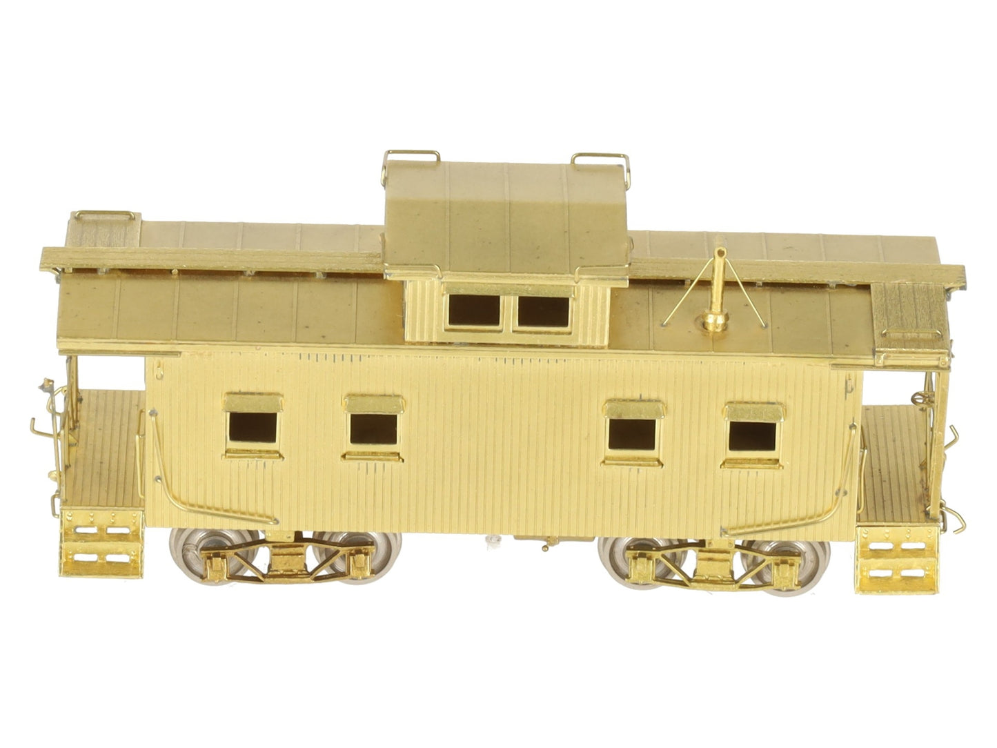 Sunset Models HO Scale B&O I-5 Undecorated 2-Rail Brass Caboose- Unpainted EX/Box