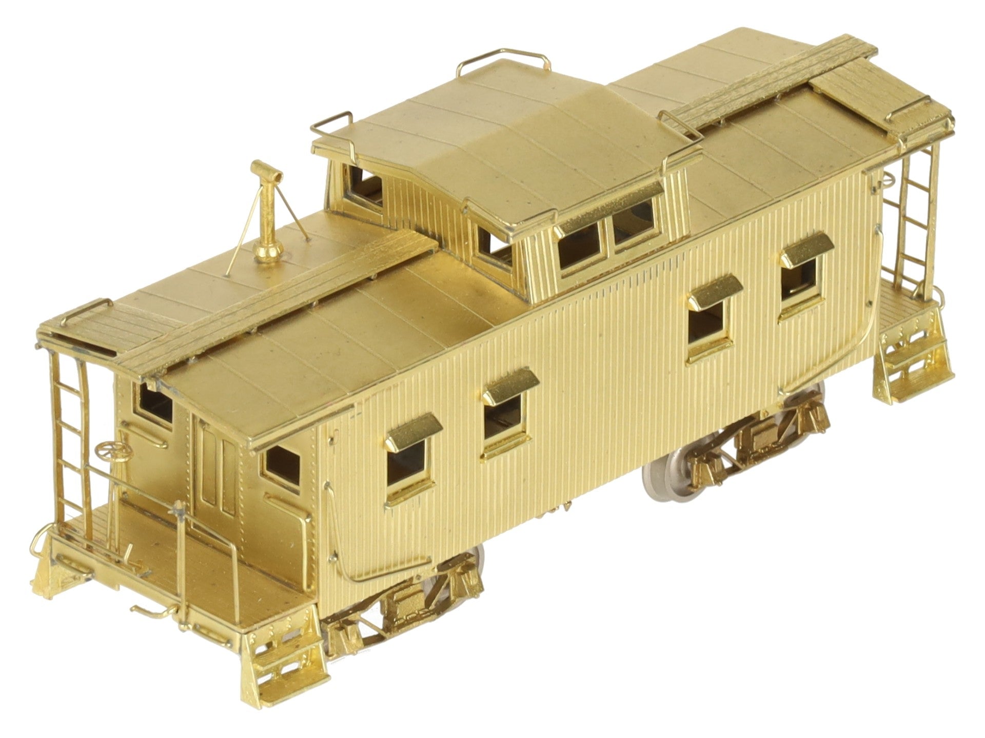 Sunset Models HO Scale B&O I-5 Undecorated 2-Rail Brass Caboose- Unpainted EX/Box
