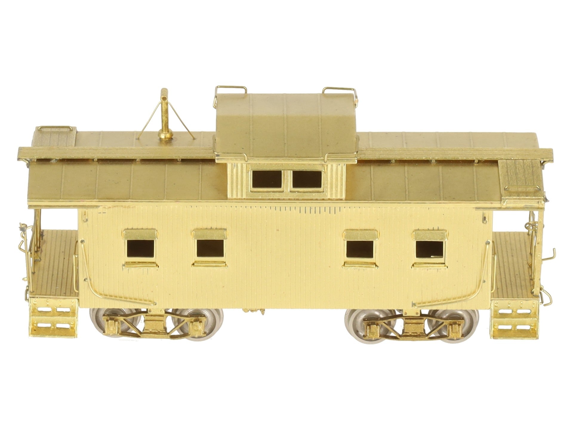 Sunset Models HO Scale B&O I-5 Undecorated 2-Rail Brass Caboose- Unpainted EX/Box