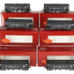 Broadway Limited 808 HO Scale PRR H2A 3-Bay Hopper 6-Pack Set A EX/Box