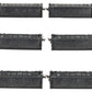 Broadway Limited 808 HO Scale PRR H2A 3-Bay Hopper 6-Pack Set A EX/Box