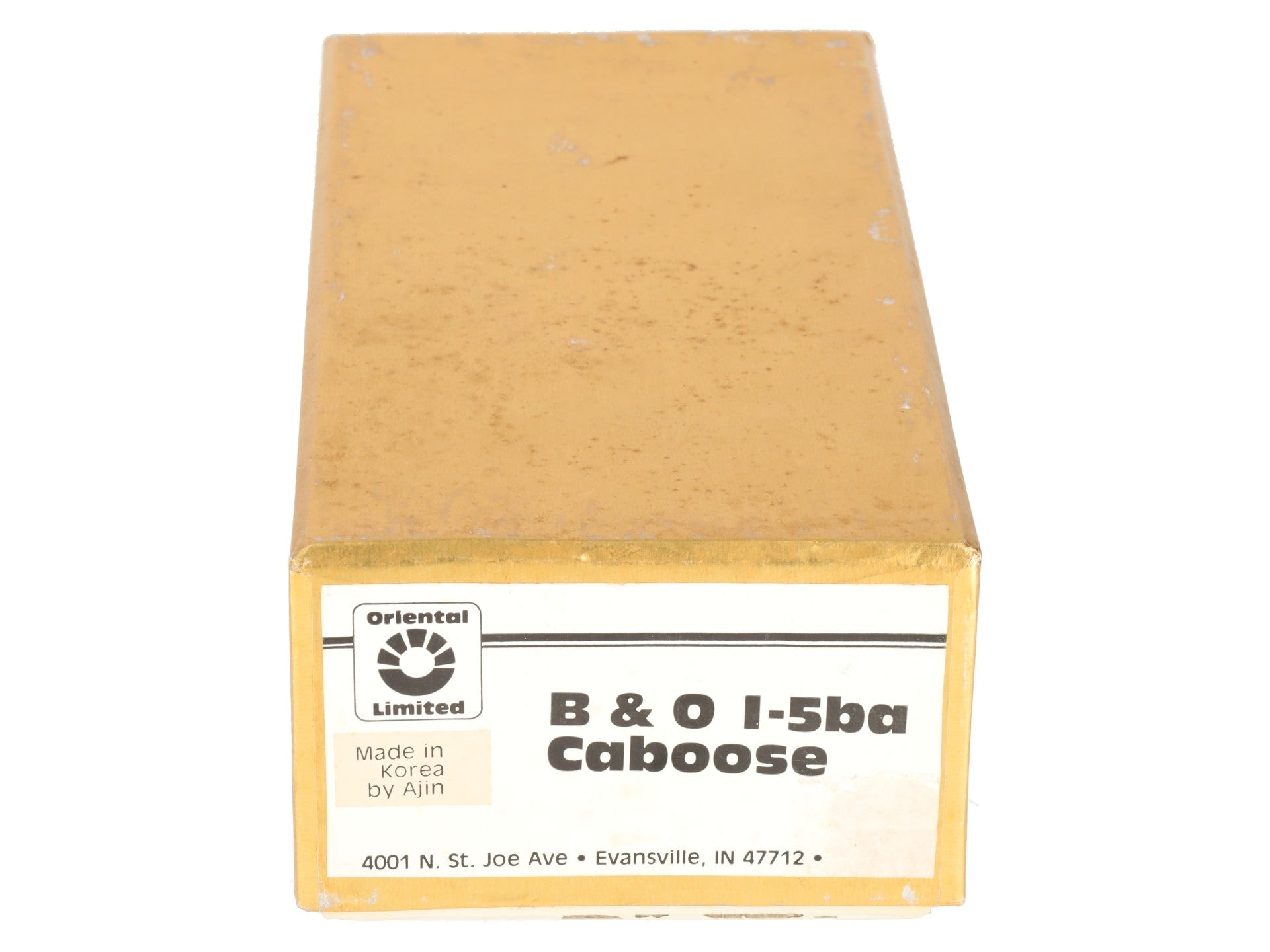 Oriental Limited HO Brass Baltimore & Ohio I-5ba Caboose- Unpainted VG/Box