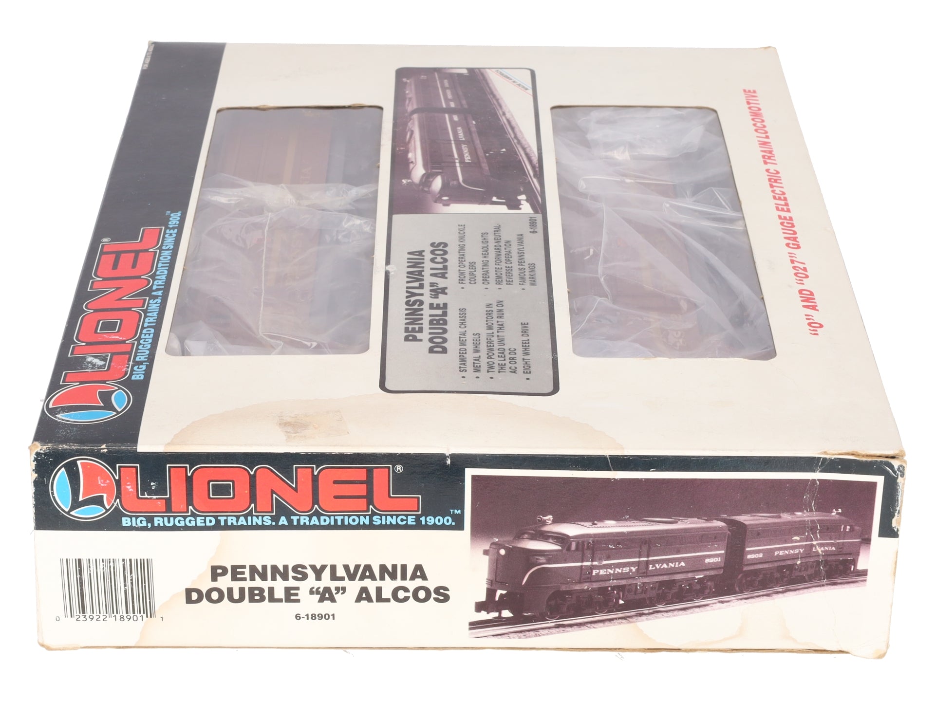 Lionel 6-18901 O Gauge Pennsylvania AA Alco Diesel Locomotive Set #8901/8902 EX/Box