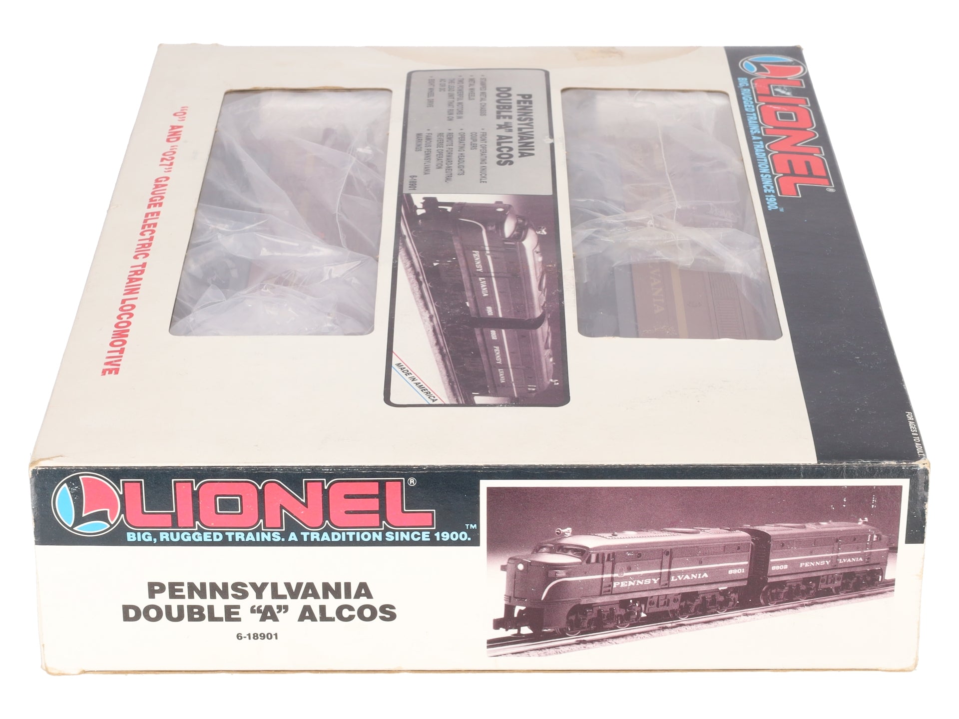 Lionel 6-18901 O Gauge Pennsylvania AA Alco Diesel Locomotive Set #8901/8902 EX/Box