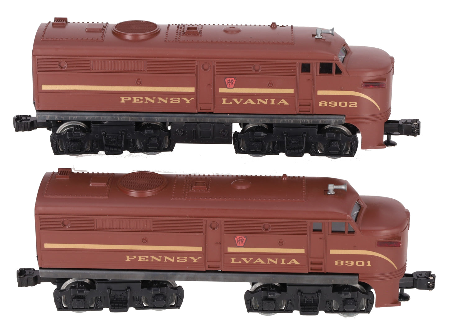 Lionel 6-18901 O Gauge Pennsylvania AA Alco Diesel Locomotive Set #8901/8902 EX/Box