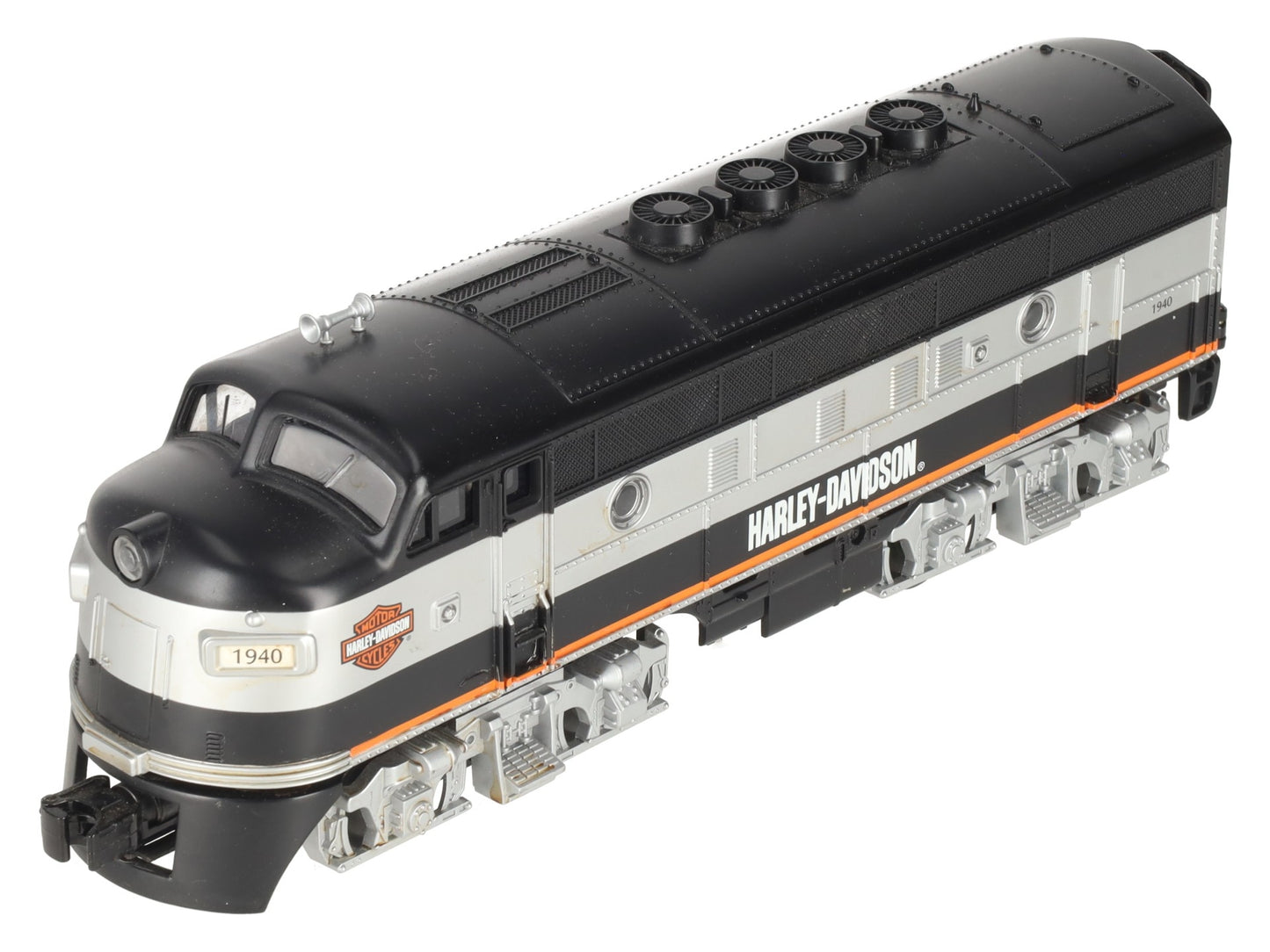 MTH 30-4120E-1 O Gauge Harley Davidson F-3 Diesel Engine w/PS 2.0 #1940 EX/Box
