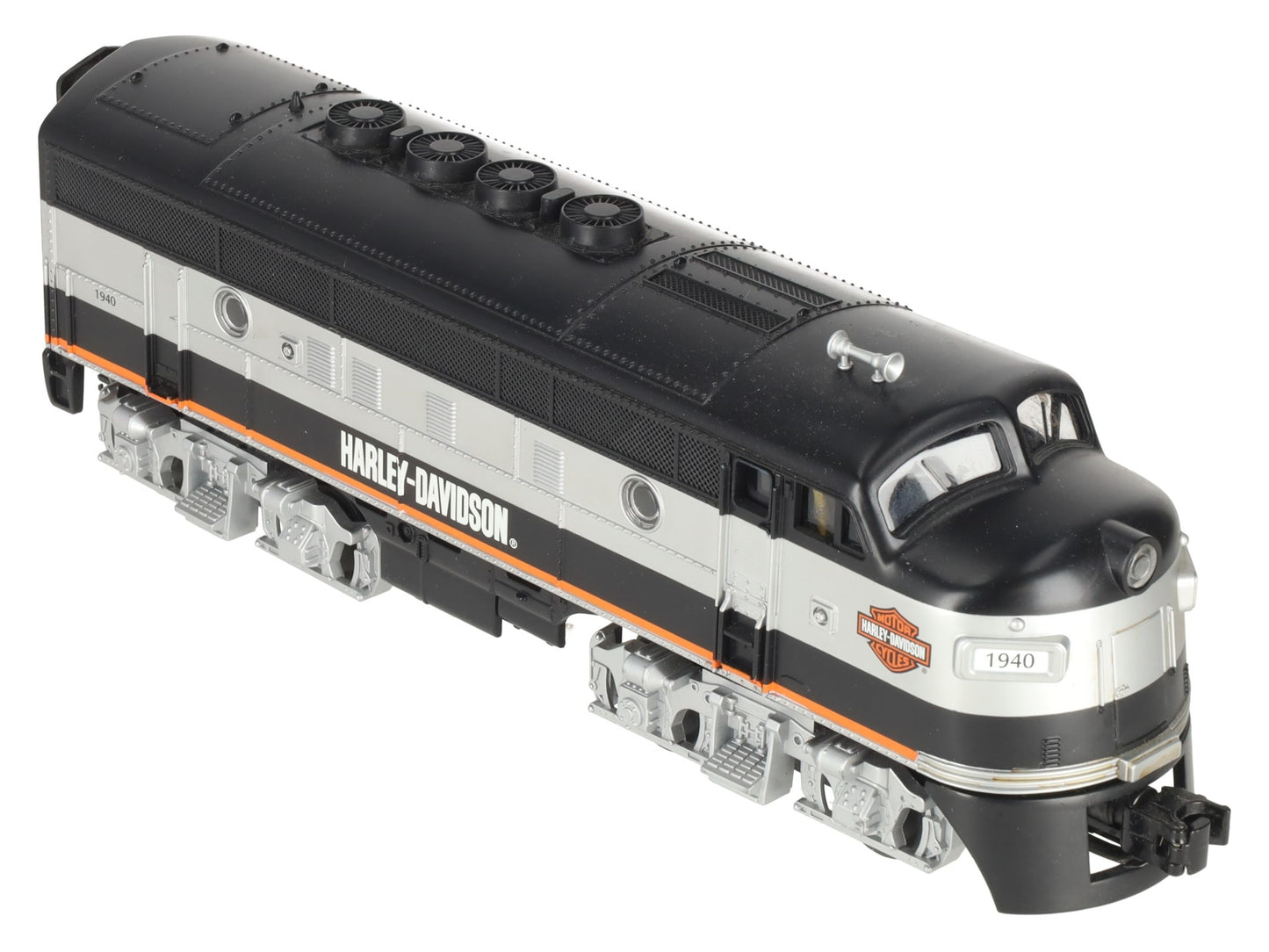 MTH 30-4120E-1 O Gauge Harley Davidson F-3 Diesel Engine w/PS 2.0 #1940 EX/Box