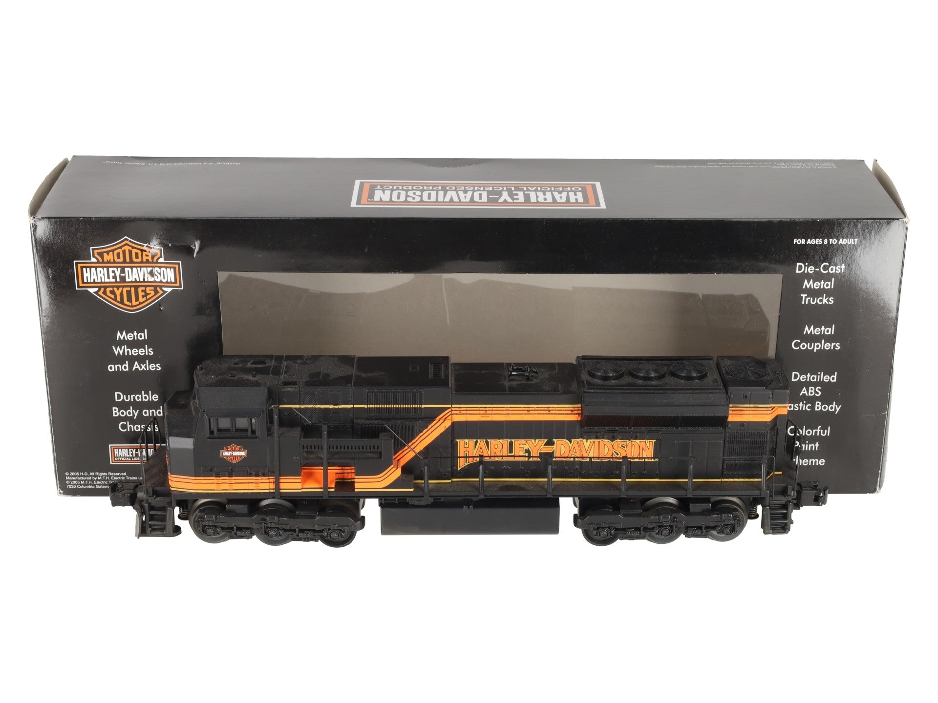 MTH 30-4131-1E O Gauge Harley-Davidson SD90-MAC Diesel Engine w/PS 2.0 EX/Box