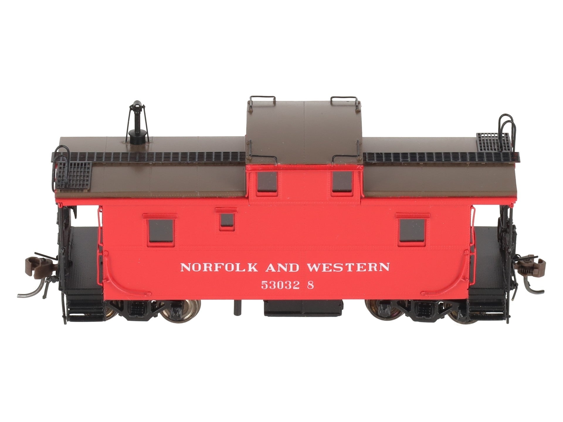 Division Point C30A HO BRASS Norfolk & Western Wood Steel Caboose #530328- F/P LN/Box