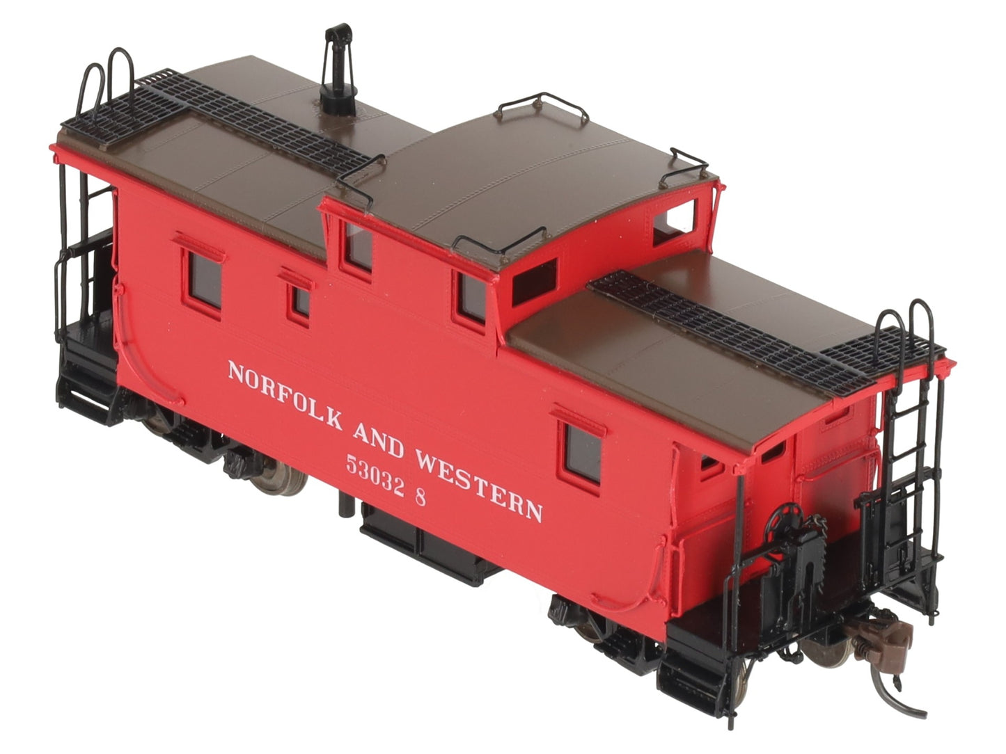 Division Point C30A HO BRASS Norfolk & Western Wood Steel Caboose #530328- F/P LN/Box