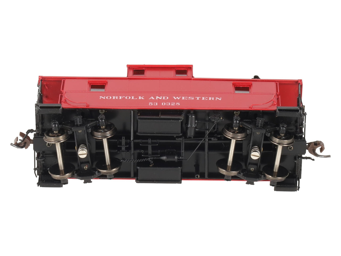 Division Point C30A HO BRASS Norfolk & Western Wood Steel Caboose #530328- F/P LN/Box