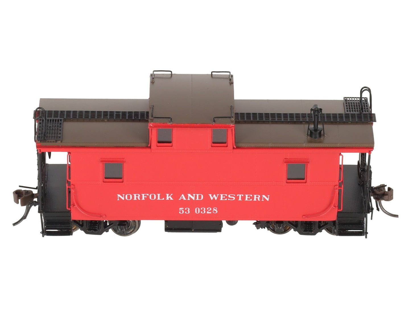 Division Point C30A HO BRASS Norfolk & Western Wood Steel Caboose #530328- F/P LN/Box