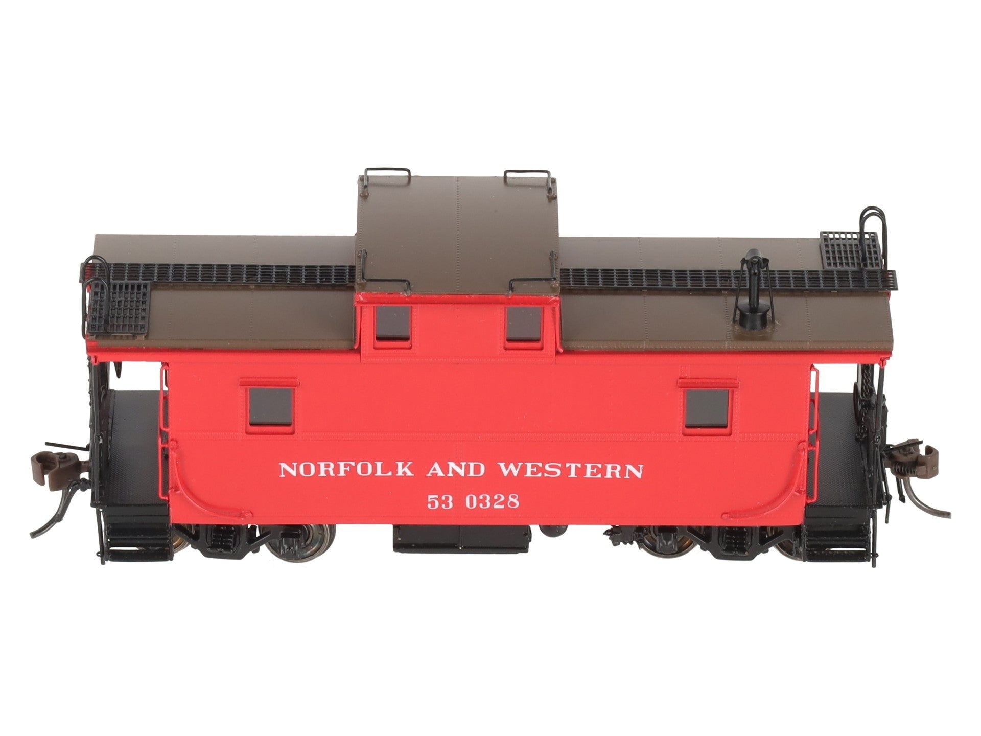 Division Point C30A HO BRASS Norfolk & Western Wood Steel Caboose #530328- F/P LN/Box