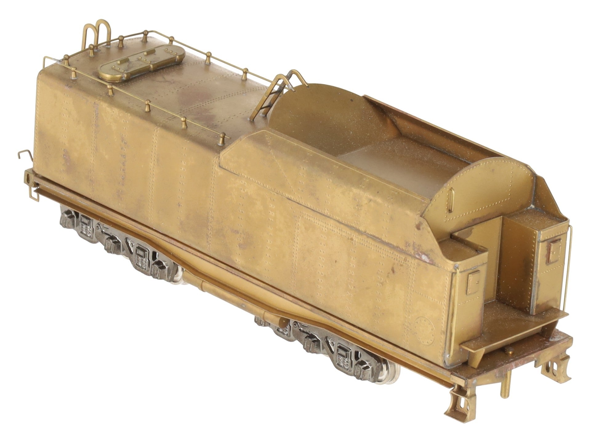 NWSL E27020 HO BRASS Norfolk & Western 18k Gallon Tender- Unpainted VG/Box