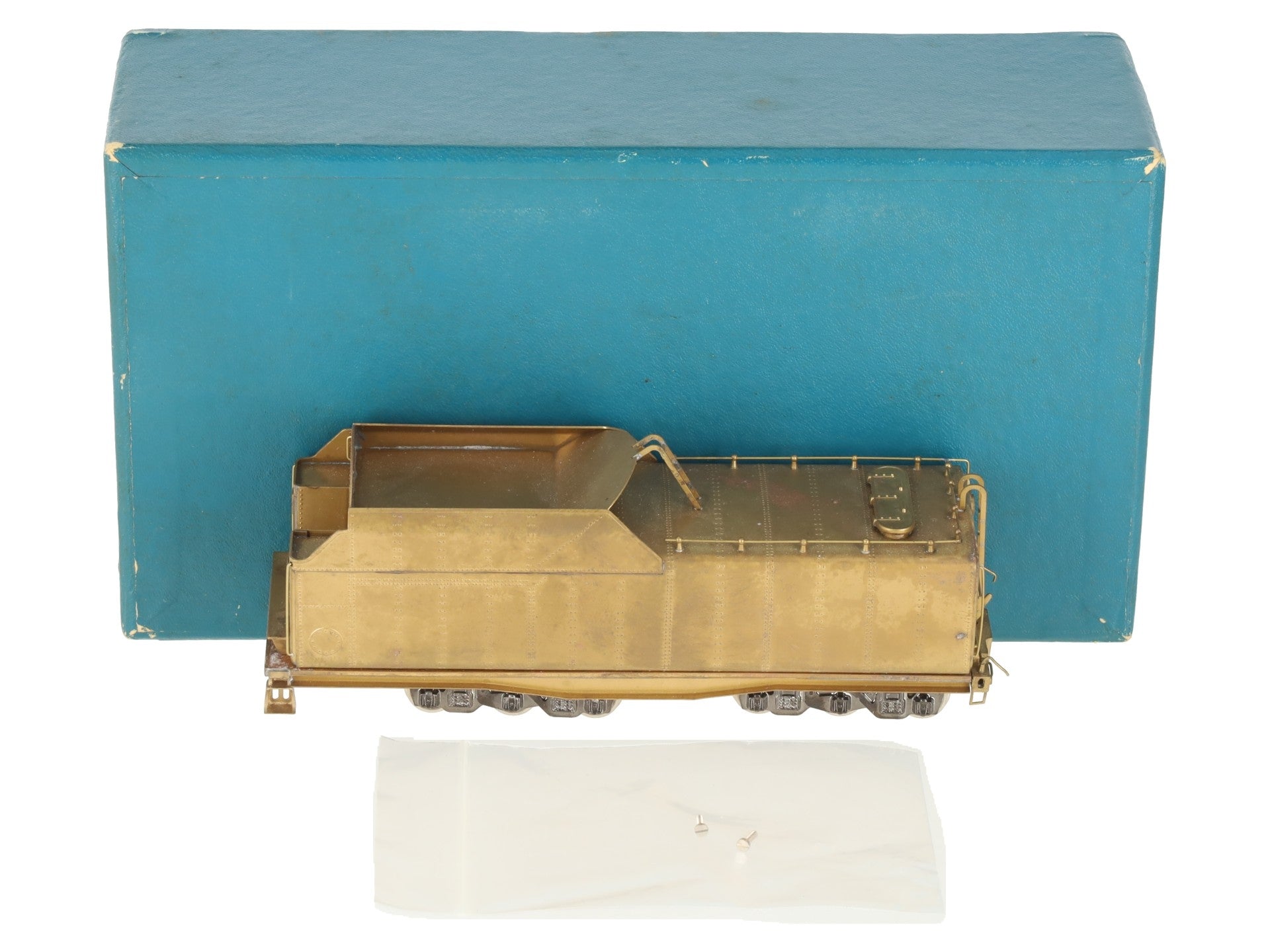 NWSL E27020 HO BRASS Norfolk & Western 18k Gallon Tender- Unpainted VG/Box