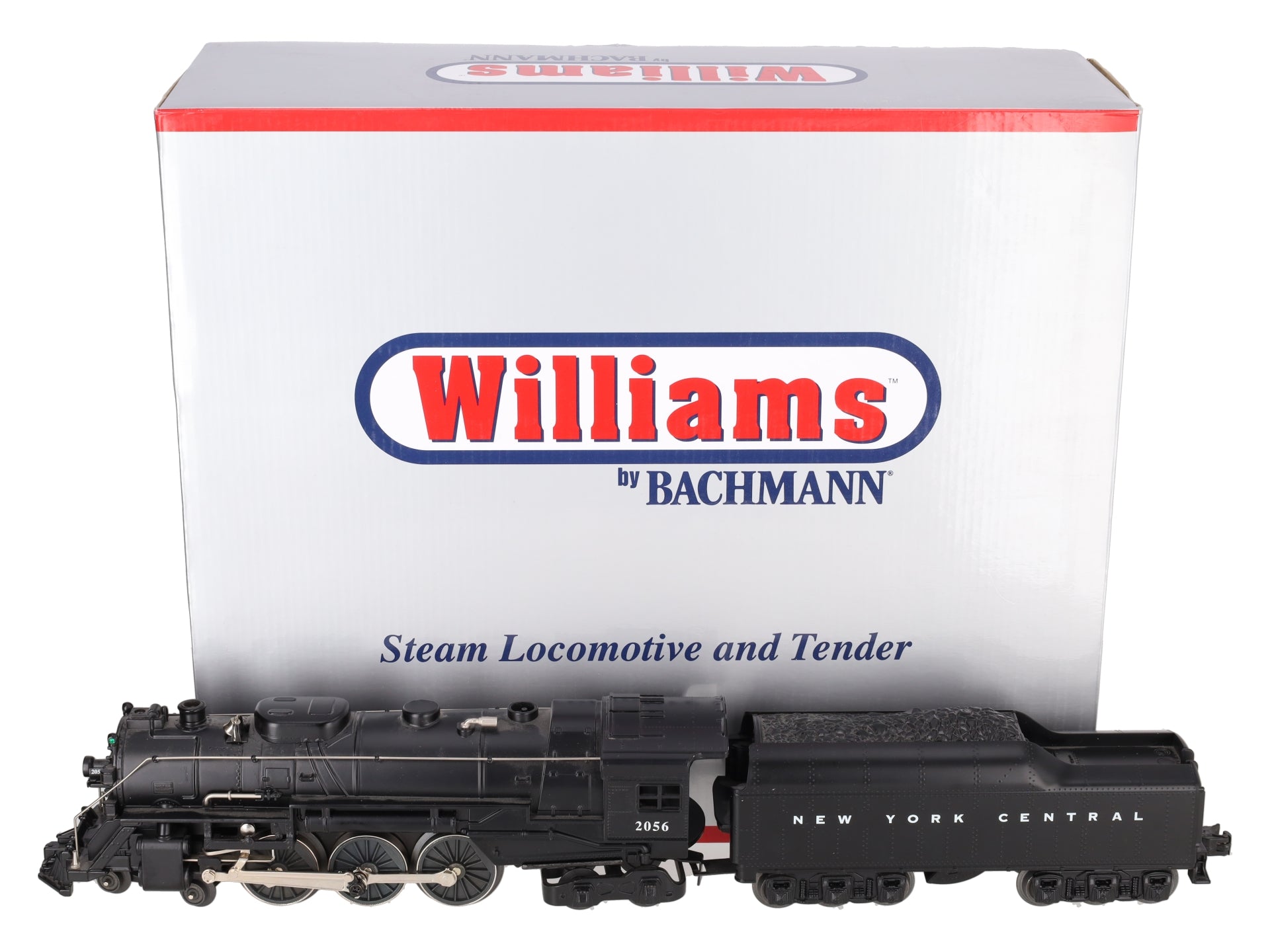 Williams 40299 O Gauge NYC 4-6-4 Semi-Scale Hudson Steam Locomotive #2056 EX/Box