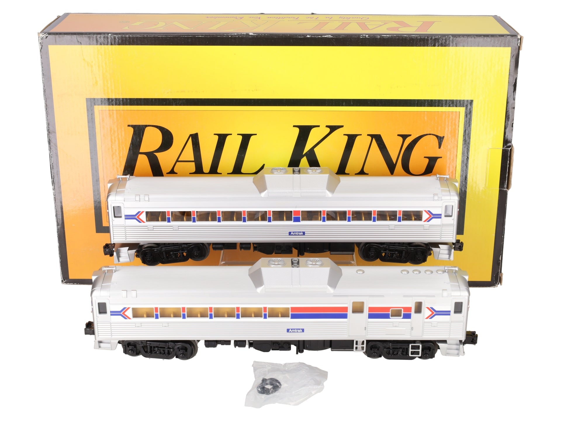 MTH 30-20031-1 O Gauge Amtrak RDC Budd Car Set with Proto-Sound 3.0 EX/Box