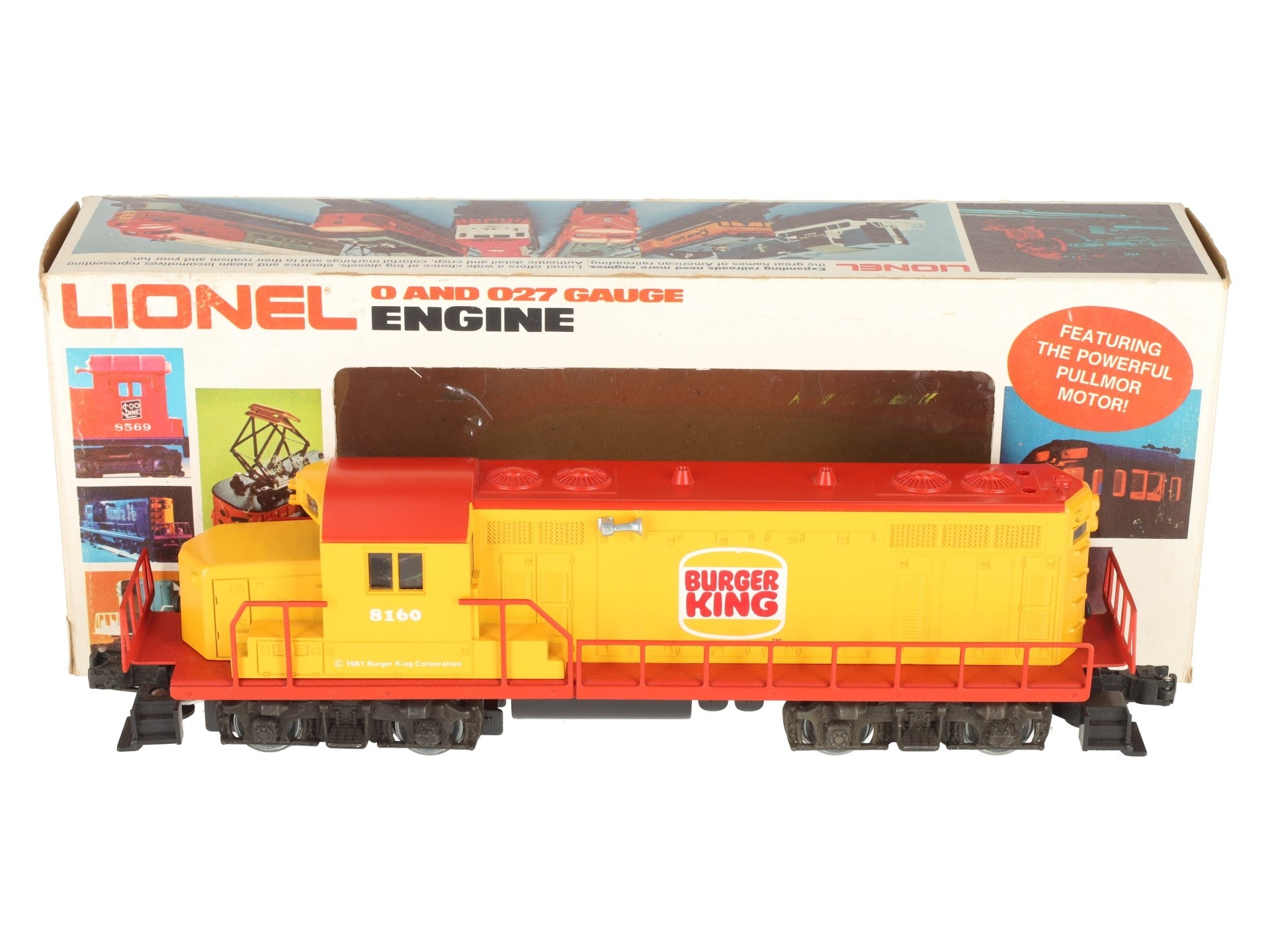 Lionel 6-8160 O Gauge Burger King GP-20 Diesel Locomotive #8160 EX/Box