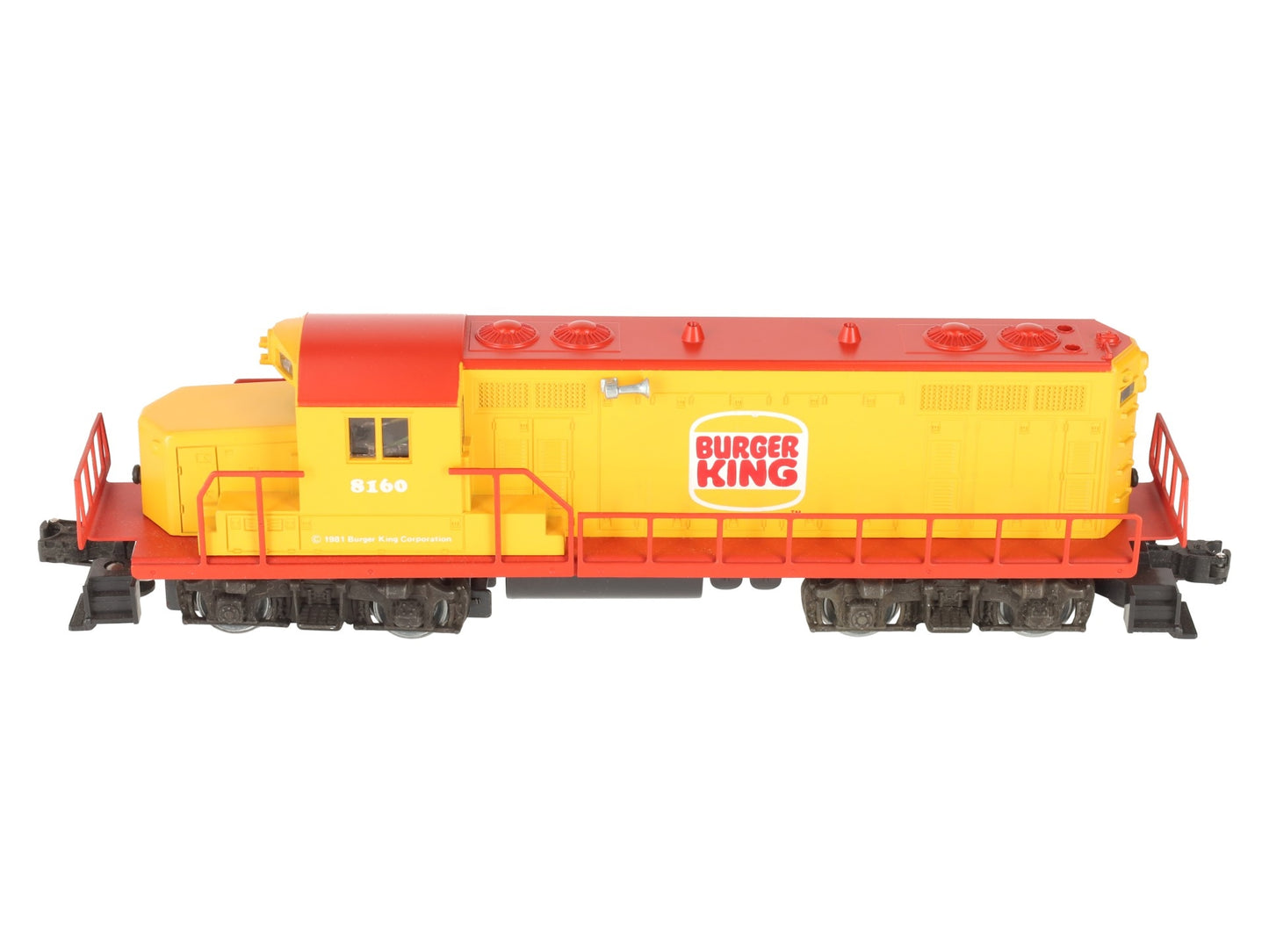 Lionel 6-8160 O Gauge Burger King GP-20 Diesel Locomotive #8160 EX/Box