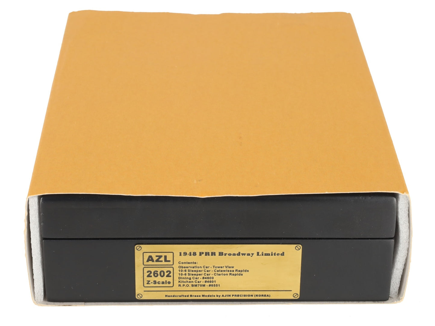 American Z-Line 2602 Z Scale BRASS PRR 948 Broadway Limited Passenger Set [6] NIB