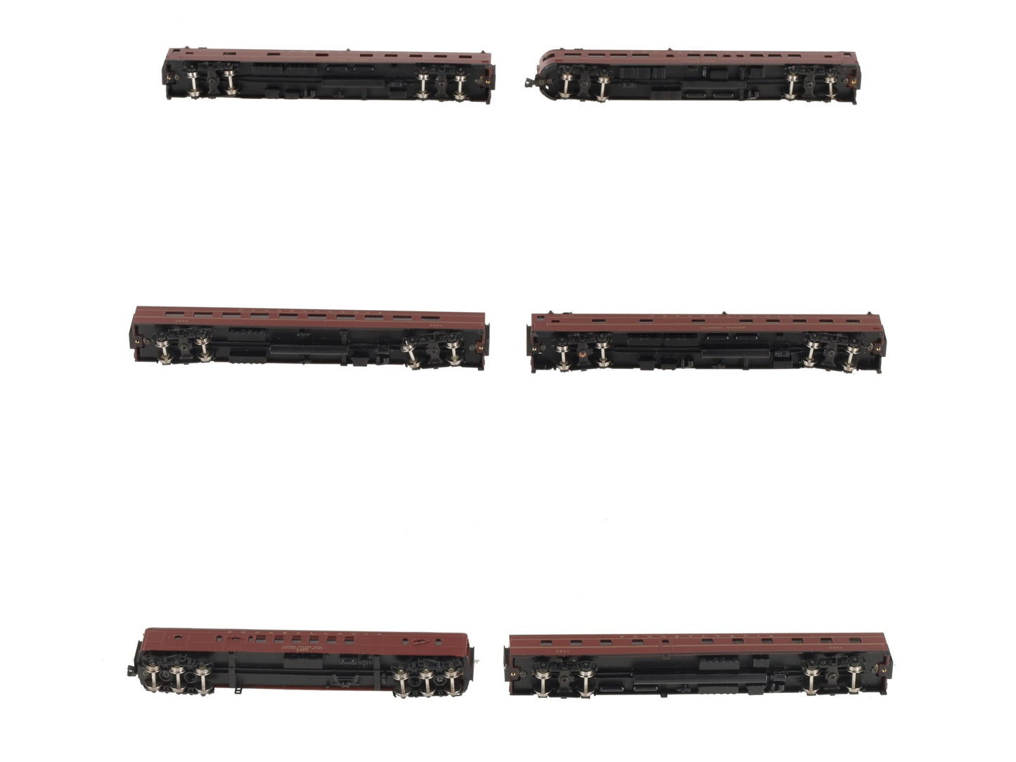 American Z-Line 2602 Z Scale BRASS PRR 948 Broadway Limited Passenger Set [6] NIB