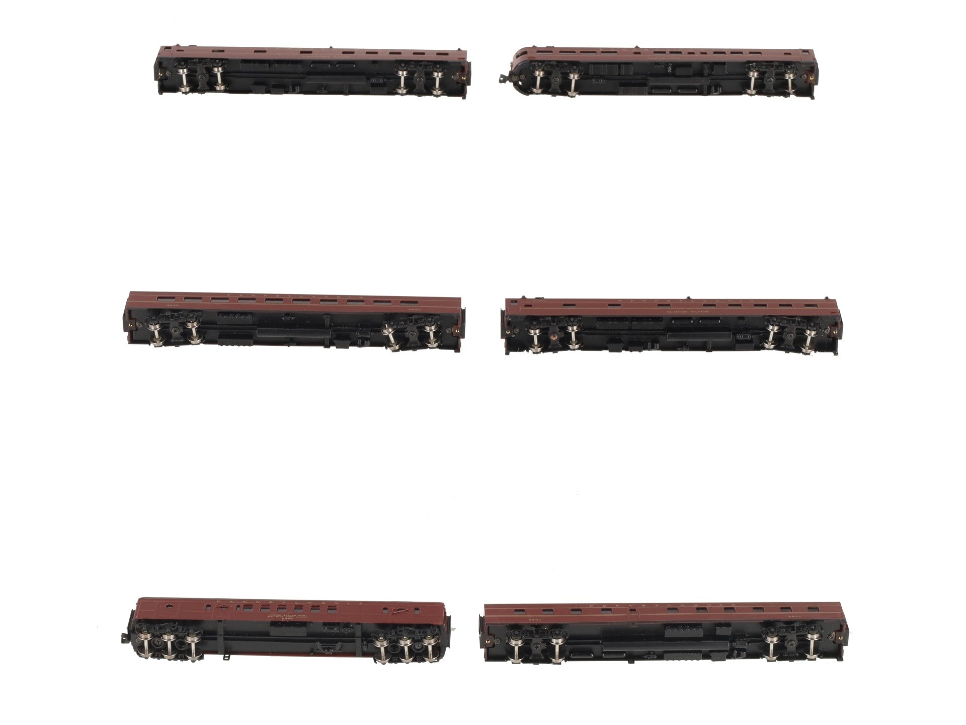American Z-Line 2602 Z Scale BRASS PRR 948 Broadway Limited Passenger Set [6] NIB