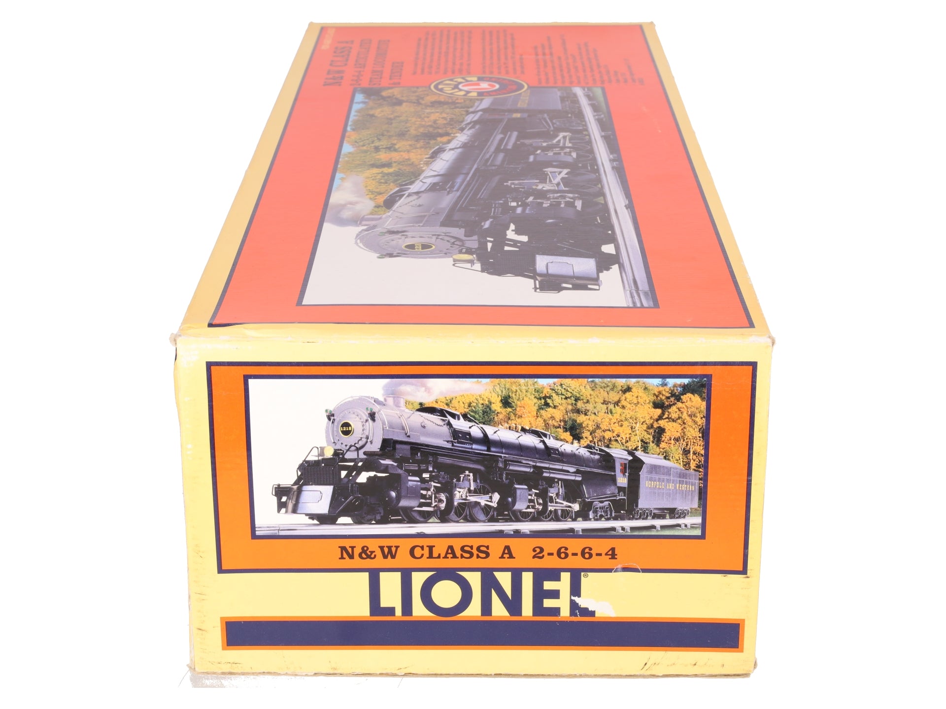 Lionel 6-28052 O Gauge N&W Class A Articulated 2-6-6-4 Steam Loco & Tender #1218 EX/Box