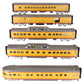 MTH 20-6538 O Gauge Union Pacific 70' Streamlined Passenger Car Set (Set of 5) VG/Box