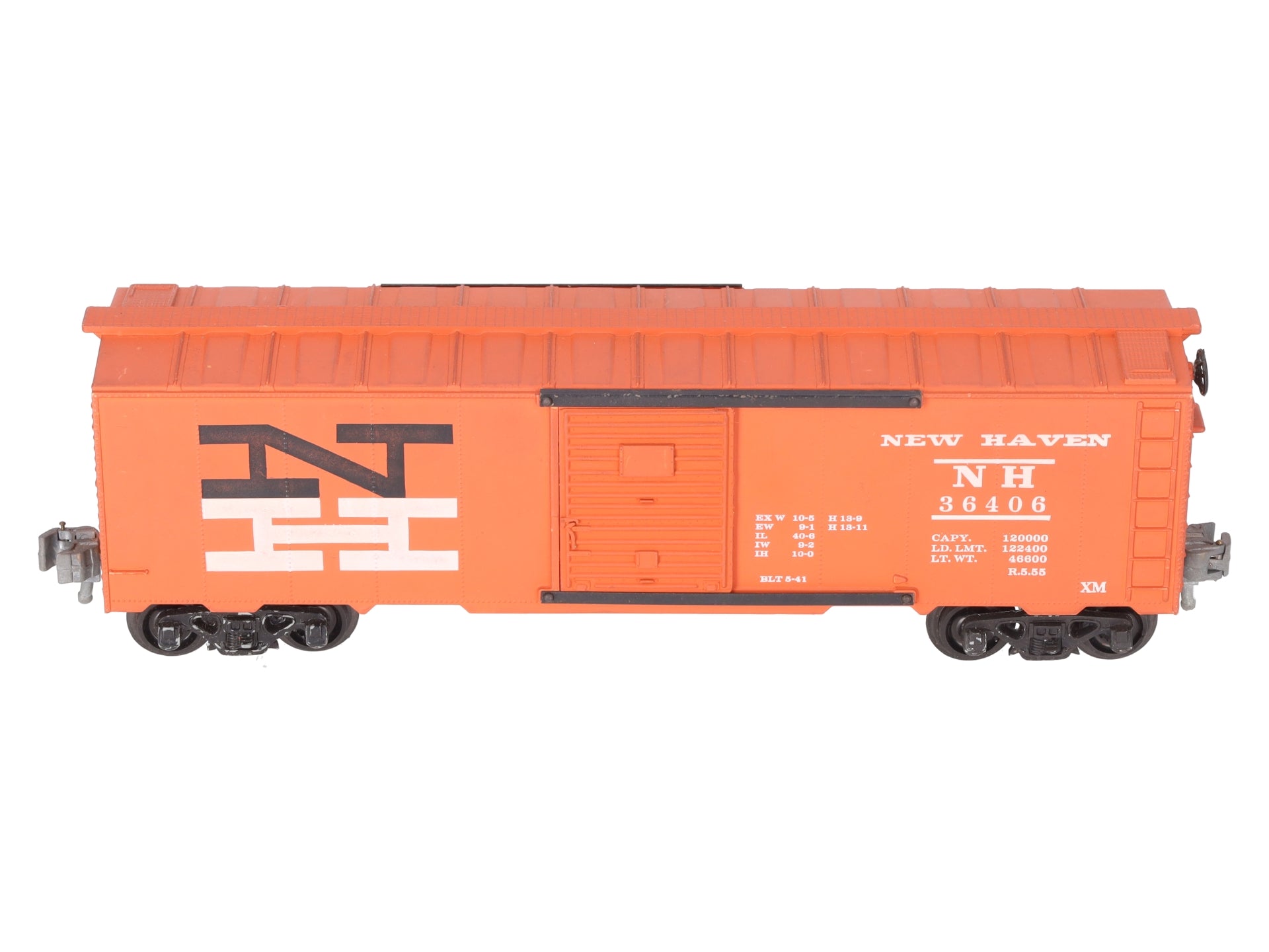 KMT 36406 O Gauge New Haven Boxcar #36406 EX/Box