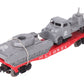 Lionel 6803 Vintage O Flatcar w/ USMC Tank & Sound Truck VG