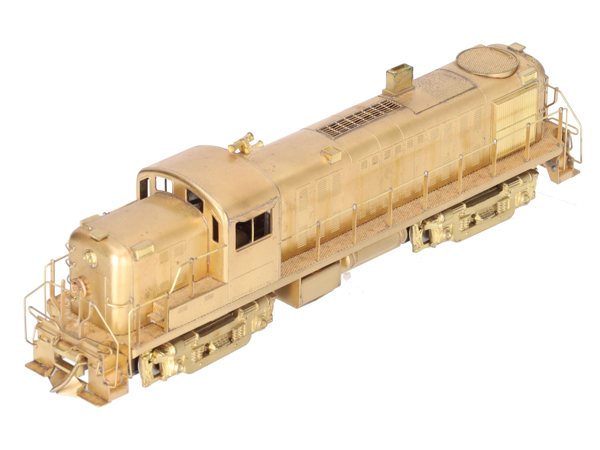 Alco Models D-123 HO BRASS RS-3 Diesel Locomotive - unpainted EX/Box