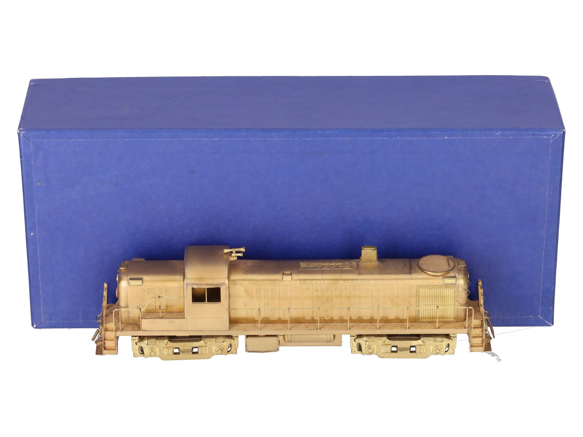 Alco Models D-123 HO BRASS RS-3 Diesel Locomotive - unpainted EX/Box