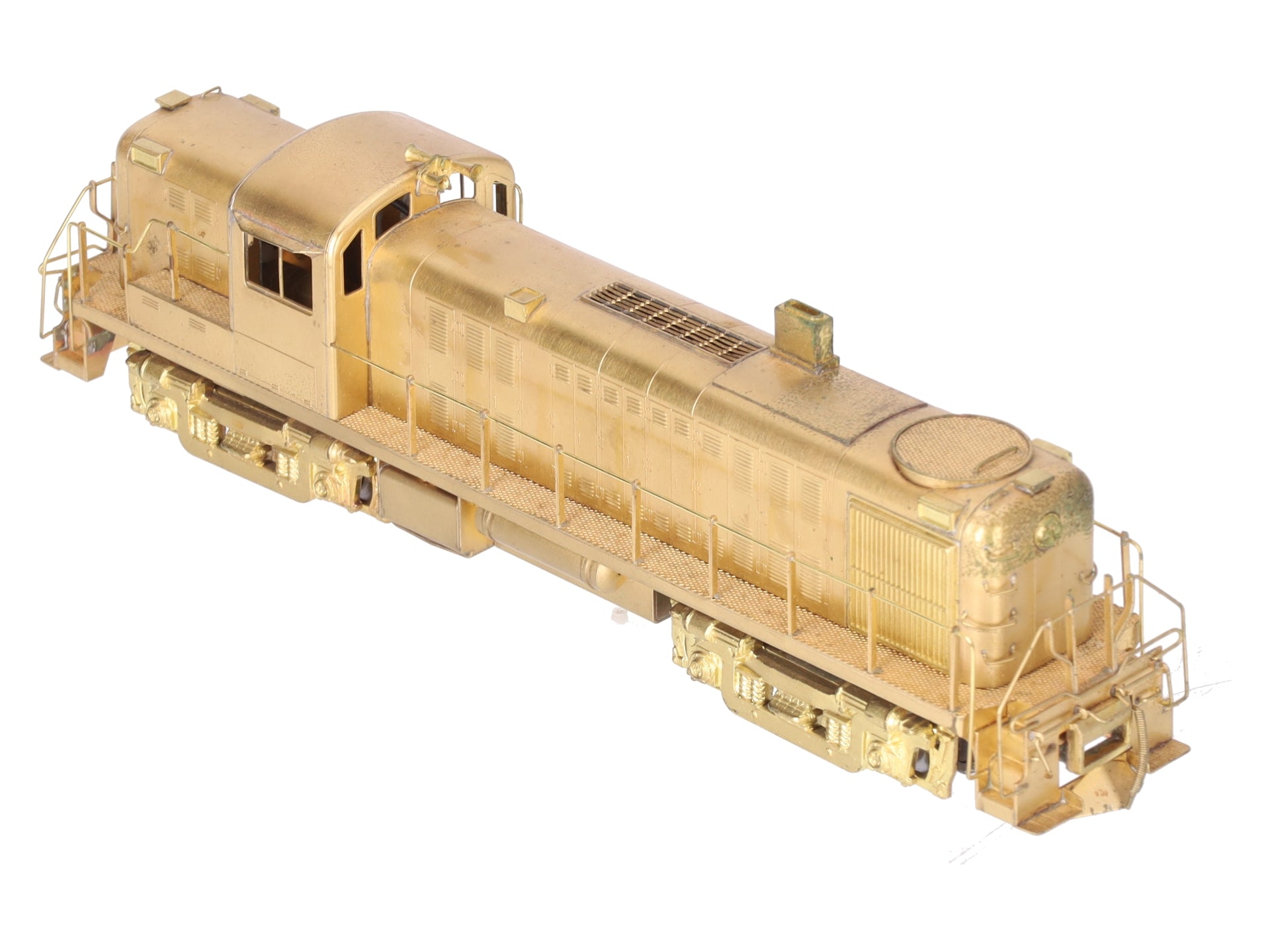 Alco Models D-123 HO BRASS RS-3 Diesel Locomotive - unpainted EX/Box