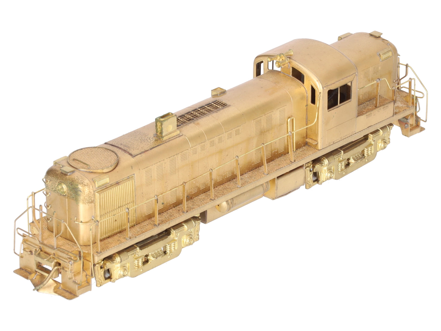 Alco Models D-123 HO BRASS RS-3 Diesel Locomotive - unpainted EX/Box