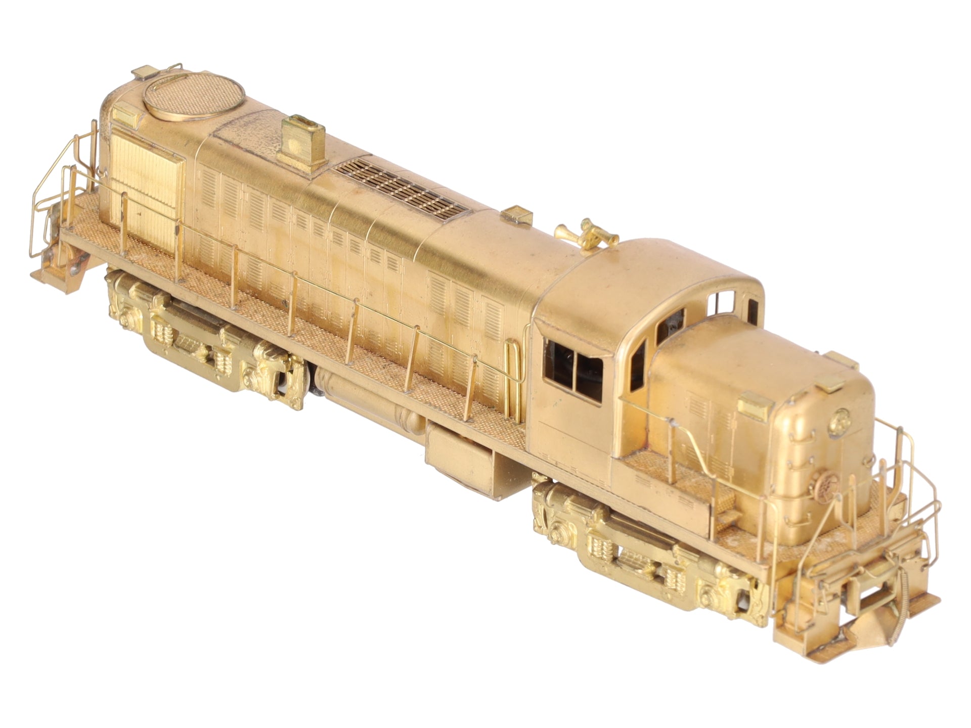 Alco Models D-123 HO BRASS RS-3 Diesel Locomotive - unpainted EX/Box