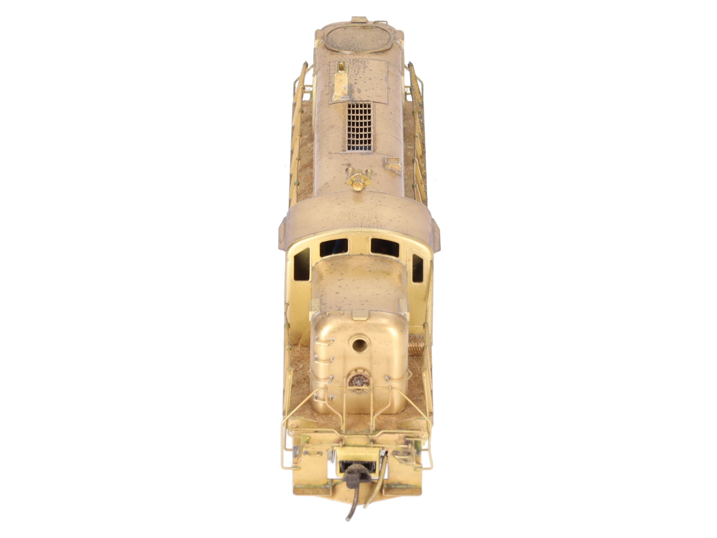 Alco Models D-132 HO Brass RS-2 Diesel Locomotive - Unpainted VG/Box