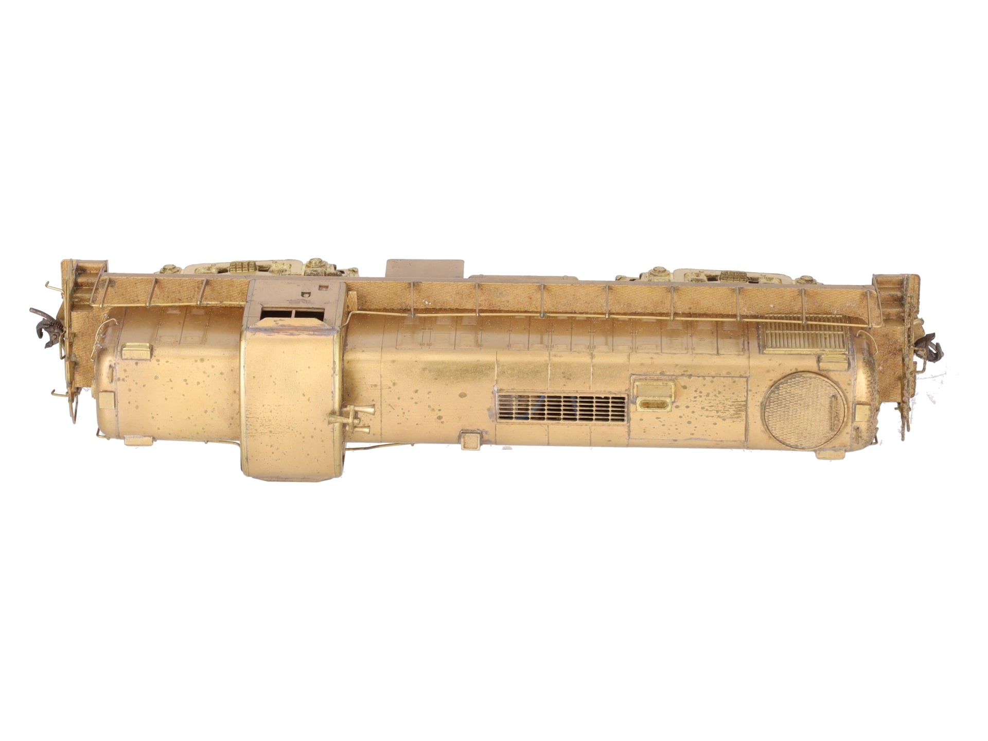 Alco Models D-132 HO Brass RS-2 Diesel Locomotive - Unpainted VG/Box