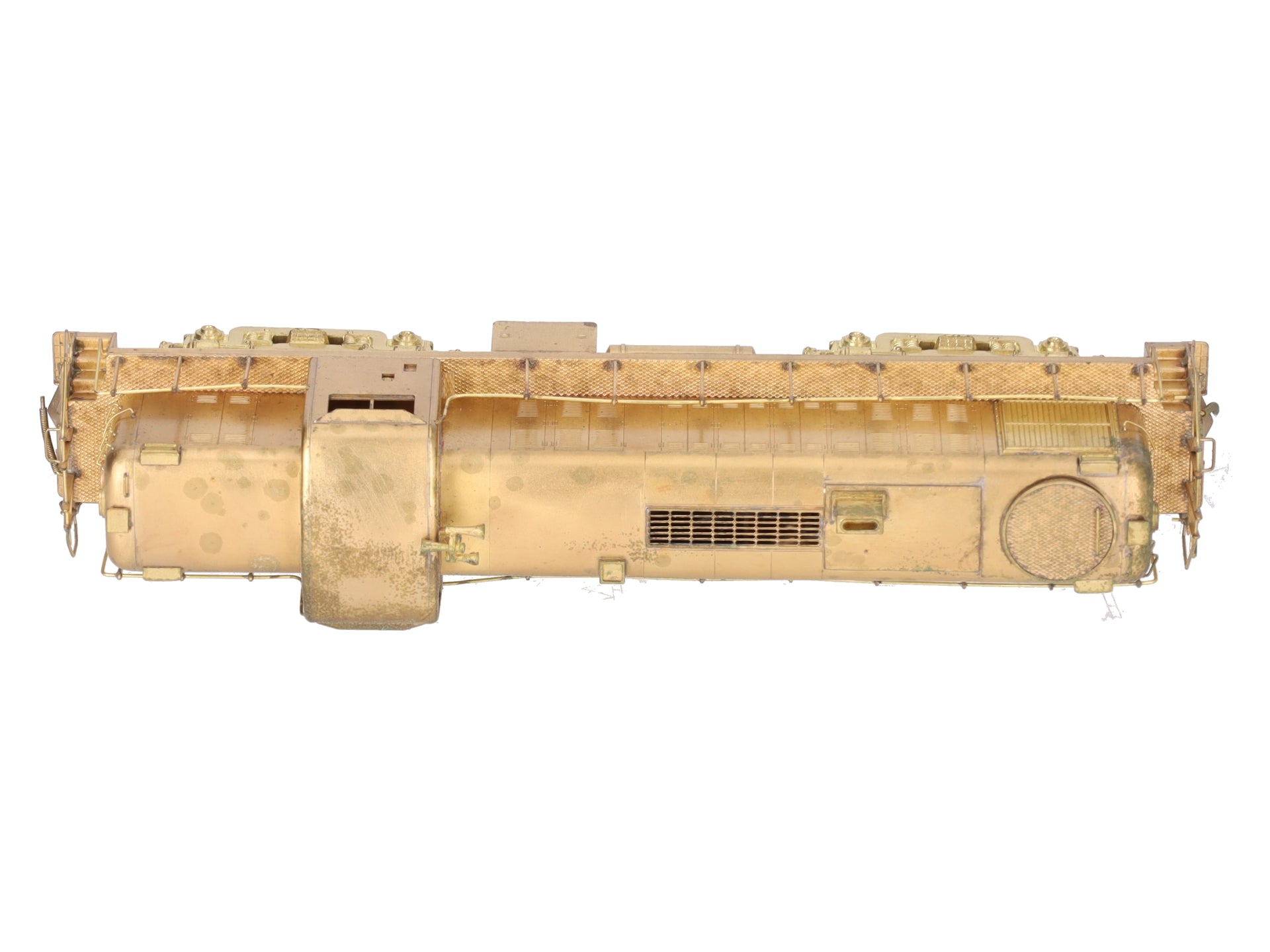 Alco Models D-123 HO BRASS RS-3 Diesel Locomotive - unpainted VG/Box